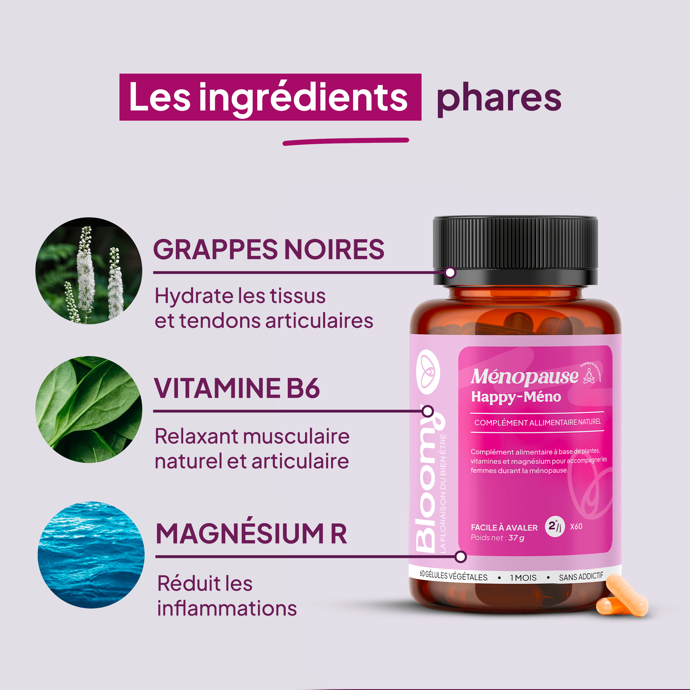 Happy méno - Articulations