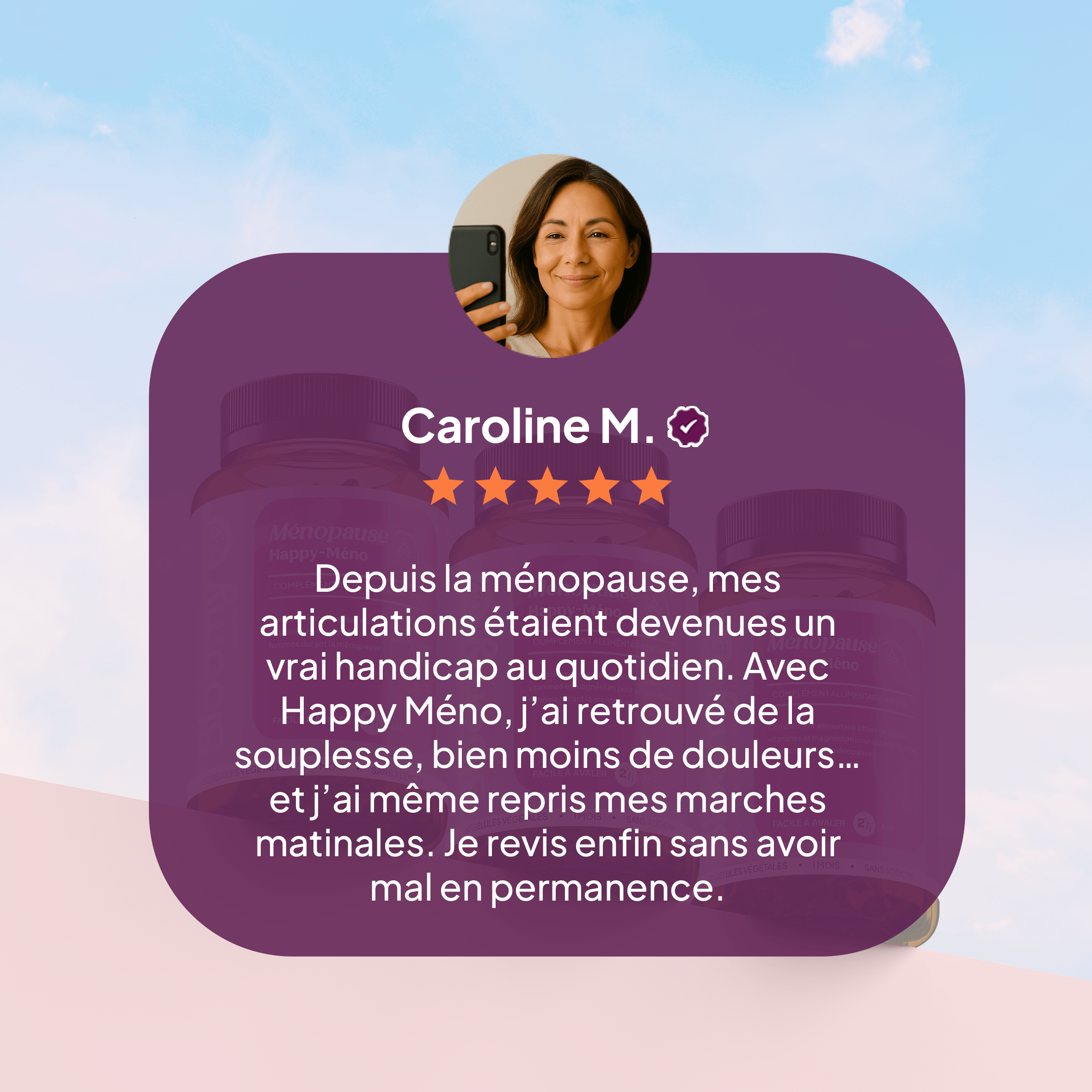 Happy méno - Articulations